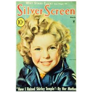   Movie Poster Silver Screen Magazine Cover 1930 s Style A: Home