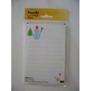  CHRISTMAS POST IT NOTES CHRISTMAS TREE SNOWMAN: Everything 