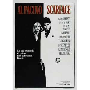  (11 x 17 Inches   28cm x 44cm) (1983) Italian Style B  (Al Pacino 