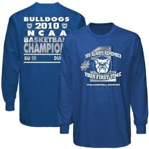  Butler Bulldogs Navy Blue 2010 NCAA Division I Mens 