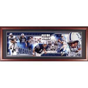  Peyton Manning Indianapolis Colts Framed Unsigned 