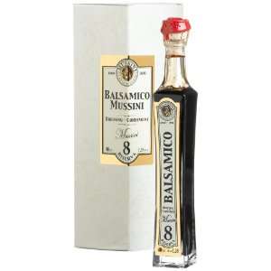 Mussini Balsamico Dressing, 8 Year Riserva, 1.35 Ounce Designer Glass 