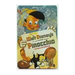   Card: Walt Disney Movie Poster: Pinocchio (In Multiplane Technicolor