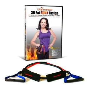 Core Transformer 3D Fat Burn Fusion DVD Kit with Band  