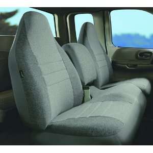   45 GRAY Gray Rear Split 40/60 Seat Cover for 05 06 Dakota Automotive