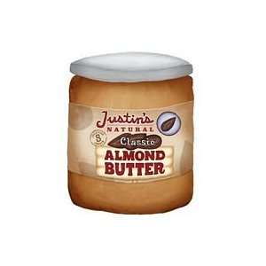 JustinS Nut Butter Classic Natural Almond Butter ( 6x16 OZ):  