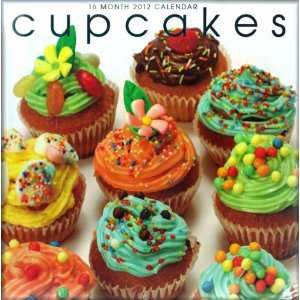  2012 Cupcakes Wall Calendar: Office Products