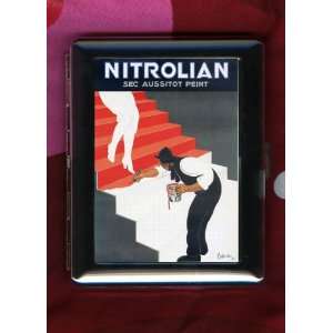  Nitrolian Vintage Cappiello Ad ID CIGARETTE CASE Health 