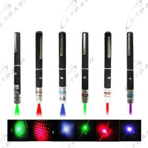   5MW Green+Red+Blue Beam Laser Pointer Pen Single + Star Electronics