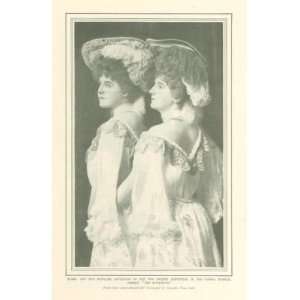  1903 Print Actresses Flora May Hengler: Everything Else