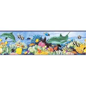Ocean Life Wallpaper Border in MyPad