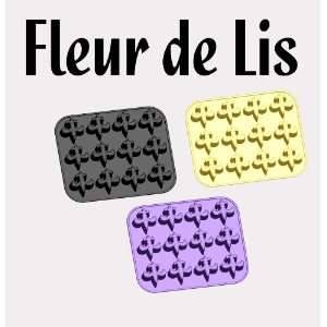  Fleur de Lis   Ice Tray / Candy Mold (2 Pack): Sports 