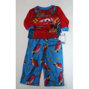    Disney Pixar Cars Toddler 2 Piece Pajama Set   Size: 2T: Baby