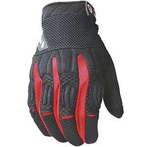  Joe Rocket Honda Supersport Gloves   Large/Black/Red 