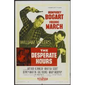  The Desperate Hours Movie Poster (11 x 17 Inches   28cm x 