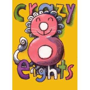  Crazy Eights Deluxe Card Game: Toys & Games