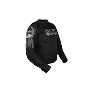    SPEED & STRENGTH TO THE NINES WOMENS JACKET BLACK XL: Automotive