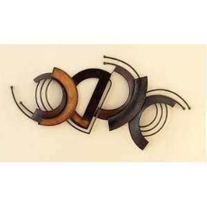   Abstract Unique Shape Tin Metal Wall Art 3 Dimensional: Home & Kitchen