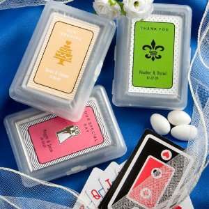   Favors Unique Favors, Personalized Expressions playing card favors