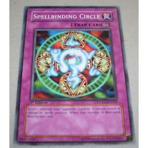  Yugioh DPYG EN026 Spell Binding Circle Common Card Toys & Games