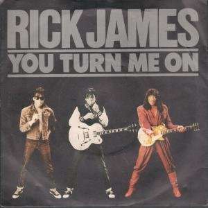   YOU TURN ME ON 7 INCH (7 VINYL 45) UK GORDY 1981 RICK JAMES Music