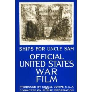  Ships for Uncle Sam 16X24 Giclee Paper: Home & Kitchen