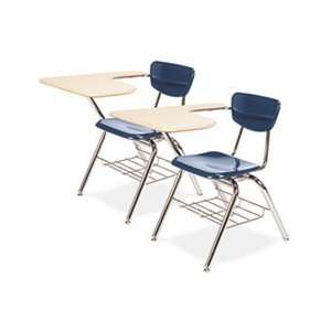 3700 Series Chair Desk, 20w x 31d x 30 1/2h, Sandstone Top 