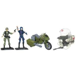  G.I. Joe Ram Cycle vs. Cobra Flight Pod: Toys & Games