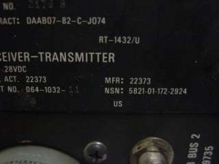 RT 1432/U Receiver Transmitter AN/ARC 199  