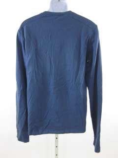 PAPER DENIM & CLOTH Mens Blue Long Sleeve Top Sz XL  