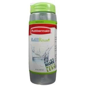 Rubbermaid Refill Reuse Squeezable Sport Bottle, BPA Free 