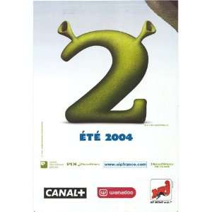  Shrek 2 (2004) 27 x 40 Movie Poster French Style A: Home 