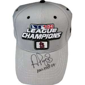  Albert Pujols NLCS MVP 04 Autographed 2004 National 