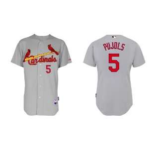  St.louis Cardinals #5 Albert Pujols Grey 2011 MLB 