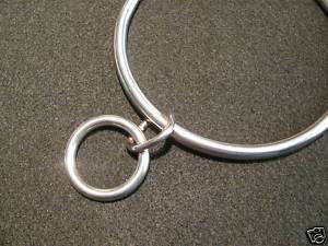 Stainless Steel D & O Ring Slave Turian Goth Gor Small  