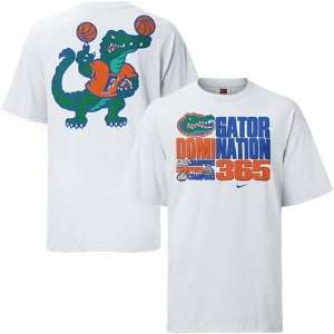  Nike Florida Gators White Youth Gator Domination 365 T 