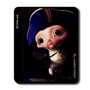  3D CG Mousepad, Image Entitled Lil napoleon Electronics