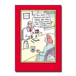  You Need Transplant   Humorous Cartoon Birthday Greeting 