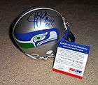 Jim Zorn Signed Seattle Seahawks 1983 2001 Throwback Mini Helmet PSA 
