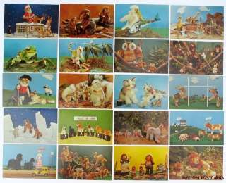 STEIFF ZOO ANIMALS Complete 1960 SET 20 Postcards  