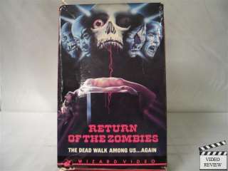 Return of the Zombies VHS Stan Cooper  