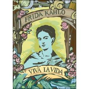  Frida Kahlo Viva La Vida Art Magnet 20387W: Kitchen 