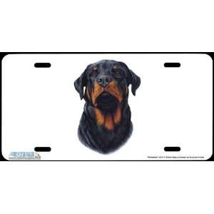 4333 Rottweiler Dog License Plate Car Auto Novelty Front Tag by 