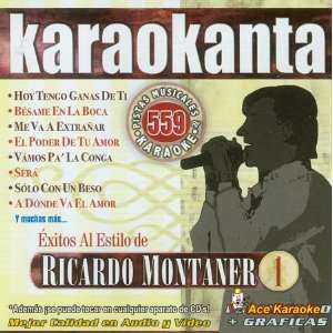  Karaokanta KAR 4559 Montaner 1 Spanish CDG: Various: Music
