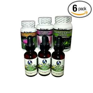 45 Day Body Cleanse Detox Program (3) Bottles of Weight Loss Drops 