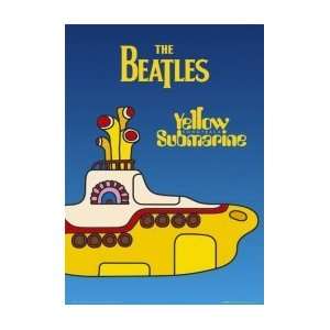  BEATLES Yellow Submarine Music Poster: Home & Kitchen