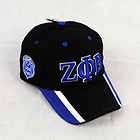 Zeta Phi Beta Black Blue Baseball Hat Cap Z PHI B baseball cap Zeta 