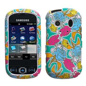 SnapOn Cover Case FOR Samsung SEEK M350 Sprint GARDEN R  