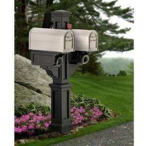  Mayne Inc. 5811 Rockport Double Mailbox Post Color 