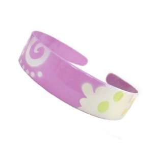   Brush Strokes Draws These Floral Paint Colors On The Headband Beauty
